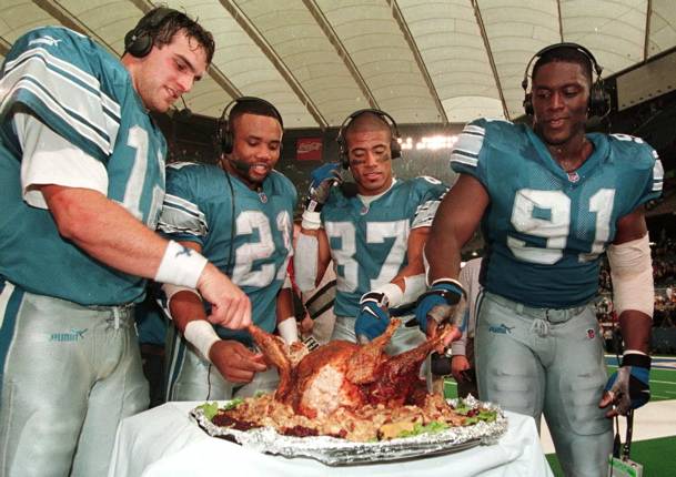 NFL on ESPN - Family Friends Food FOOTBALL! Happy Thanksgiving, NFL Fans!