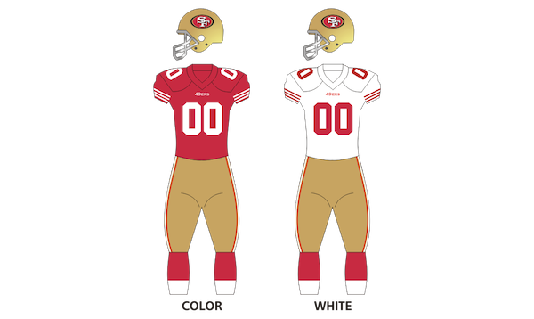 San Francisco 49ers Uniforms