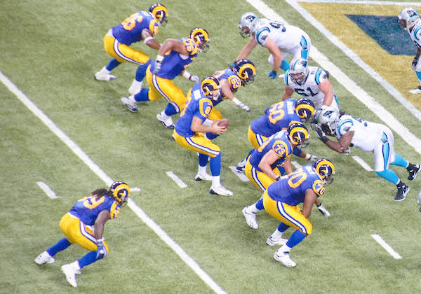 What's special about the St. Louis Rams?