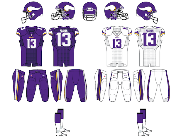 Minnesota Vikings Uniform 56