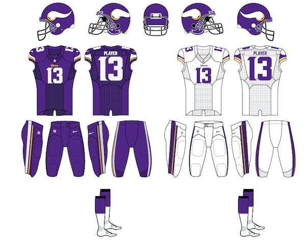 Minnesota VIkings Uniforms